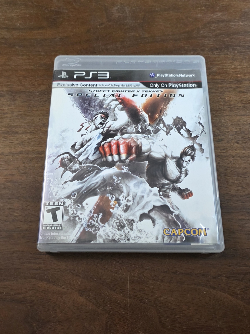 🔥 RARE Sony PS3 Street Fighter X Tekken Special Edition Game CIB